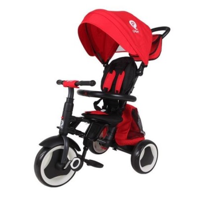 Tricicleta pliabila Qplay Rito+ Rosu FitLine Training foto