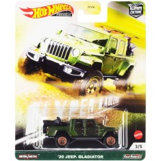 Masinuta metalica Jeep Gladiator 2020 - Hot Wheels Premium Car Culture Hyper Haulers, scara 1:64