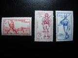 COASTA FRANCEZA A SOMALIEI 1942 SERIE MH