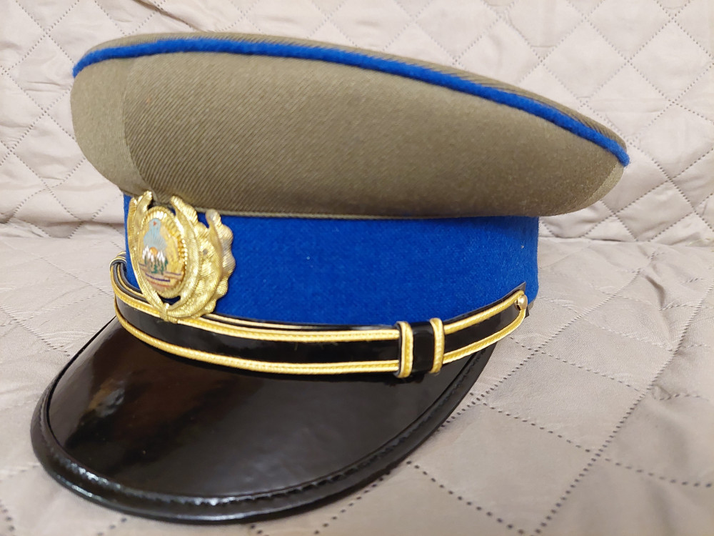 Cascheta, chipiu, sapca ofiter securitate RSR pentru uniforma militara |  arhiva Okazii.ro