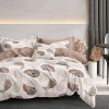 Lenjerie pat dublu,bumbac finet,6 piese,cearceaf normal 220x240cm, cearceaf pilota 200x220cm, 2 fete de perna 50x70, 2 fete de perna 70x70-M341, Ralex Pucioasa
