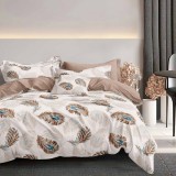 Cumpara ieftin Lenjerie pat dublu,bumbac finet,6 piese,cearceaf normal 220x240cm, cearceaf pilota 200x220cm, 2 fete de perna 50x70, 2 fete de perna 70x70-M341, Ralex Pucioasa