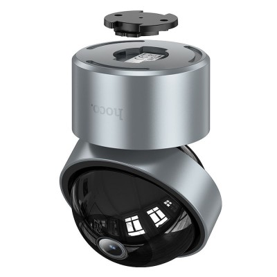 Camera de supraveghere interioara Hoco D5, Full HD, Mod Nocturn, Reglabila, Argintie foto