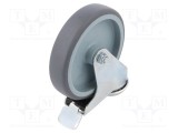Roată de transport RADER &Oslash; 125mm W 27mm H 157mm 120kg oţel TPA