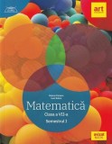 Matematică. Clasa a VII-a. Semestrul 1 - Traseul albastru. Clubul Matematicienilor - Paperback brosat - Marius Perianu, Ioan Balica - Art Klett