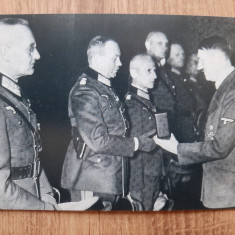 Fotografie poza Adolf Hitler razboi mondial WW2 reproducere