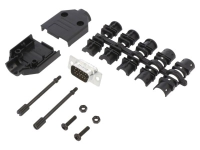 Conector D-Sub HD 15 pini tată foto