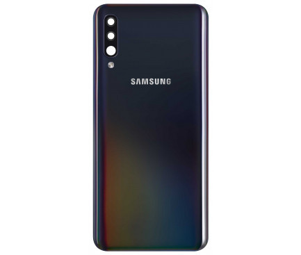 Capac Original cu geam camera Samsung Galaxy A70 Swap (SH) negru