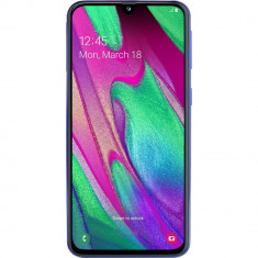 Telefon mobil Samsung Galaxy A40, Dual SIM, 64GB, 4G, Blue foto