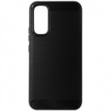 Husa tip capac spate Carbon silicon neagra pentru Samsung Galaxy A34 5G