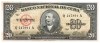 Cuba 20 Pesos 1960 P-94 Seria 247891