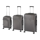 TraveLux Pro XXI gurul&oacute;s bőr&ouml;nd szett sz&uuml;rke