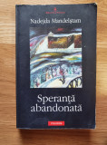 SPERANTA ABANDONATA - Nadejda Mandelstam