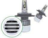 Комплект 2 LED крушки H7, F10, SuperLED, 120W, 9000Lm, Oem