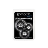 Inele erectie Renegade - 3buc. Fireman Rings, NS Toys