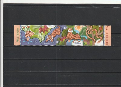 ROMANIA 2022 LP 2356 ANUL TIGRULUI SERIE MNH NESTAMPILATA foto