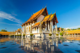 Fototapet autocolant City88 Templu Bangkok Thailanda, 250 x 150 cm