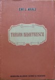 EMIL MANU Traian Demetrescu 1956 dedicatie/autograf debut princeps