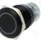 Intrerupator anti-vandalism, ON-(ON), &Oslash;19mm, ONPOW - LAS1-AGQ-11E/R/12V/A