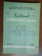 Buletinul constructiilor vol.7 foto