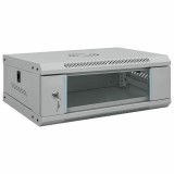 Cumpara ieftin Dulap de rețea cu depozitare Gri 53 x 35 x 21 cm Oțel
