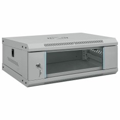 vidaXL Dulap de rețea cu depozitare Gri 53 x 35 x 21 cm Oțel
