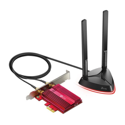 Adaptor wireless TP-Link, ARCHER AX3000E, Wi-Fi 6 Bluetooth 5.0 PCIe, Two High-Gain Dual Band Antennas, Wireless Standards: IEEE 802.11ax/ac/n/a 5 GHz foto