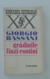 Myh 712 - Giorgio Bassani - Gradinile finzi-contini - ed 1972