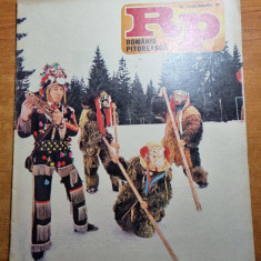 romania pitoreasca ianuarie 1981-art.fantanele,lopatari,eforie nord,vatra dornei