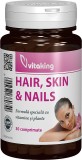 Supliment natural pentru par piele si unghii, 30 comprimate, Vitaking