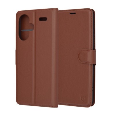 Husa pentru Xiaomi Redmi Note 13 Pro+ 5G - Techsuit Leather Folio - Brown foto