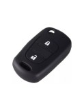 Husa cheie auto din silicon pentru Kia Hyundai 2 butoane Negru