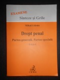 Mihail Udroiu - Drept penal. Partea generala. Partea speciala. Sinteze si grila