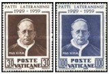 Vatican 1959 - 30 de ani Contract lateral, serie neuzata