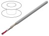 Cablu ALPHA INDUSTRIES EcoCable Mini 2x20AWG, 30.5m, 2 Miezuri, Izolatie MPPE, 300V, Gri inchis