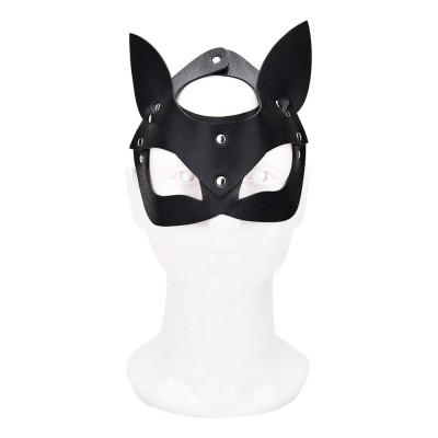 Bound to Play Kitty Cat Face Mask Black foto