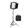 Panou LED profesional 660PRO, Bi color, trepied 200 cm inclus, telecomanda, geanta transport, intensitate culori reglabila, Dactylion