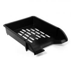 Tavă Organizatoare Documente, Negru, A4, Plastic