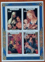 AITUTAKI.-PICTURI CELEBRE&#039;&#039;DURER &#039;&#039;CRACIUB-86&#039;&#039;- COLITA-MNH NESTAMP. -vezi scan