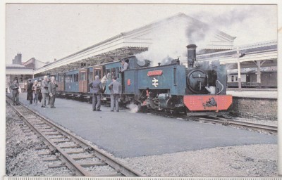 bnk cp Trenuri - Vale of Rheidol line narrow gauge train foto