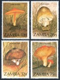 Zambia 1984 - Ciuperci, serie neuzata