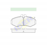 Set placute frana punte fata Mercedes Sprinter, 01.1995-05.2006, Clasa V; Vito W638 1996-2003; marca Icer 141288