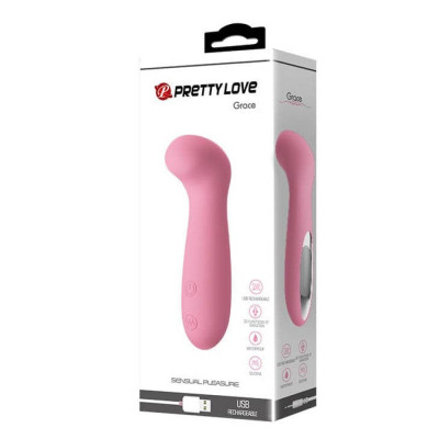 Pretty Love Grace- Vibrator cu Stimulare pentru Punctul G, 12.3x2.9 cm foto