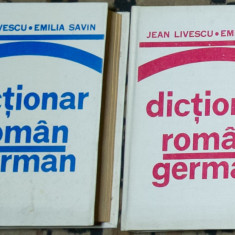 Jean Livescu, Emilia Savin - Dictionar Roman-German si German-Roman