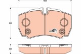 TRW GDB1901 COTEC set placute frana,frana disc