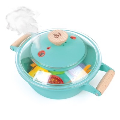 Jucarie - Set de gatit alimente la aburi (16 piese) foto