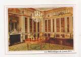 FA18-Carte Postala-FRANTA -Versailles, Le Bibliotheque de Louis XVI, necirculata, Fotografie