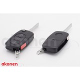 Carcasa Cheie Contact Pentru Skoda Fabia Octavia, 3+1 Butoane, Cu Cheie