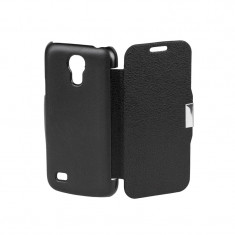 Husa Flip Cover telefon Samsung Galaxy S4 Mini, Negru foto