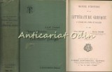 Manuel Histoire Litterature Grecque - A. &amp; M. Croiset, Franceza, Paris, Studii Literare, Coperta Cartonata